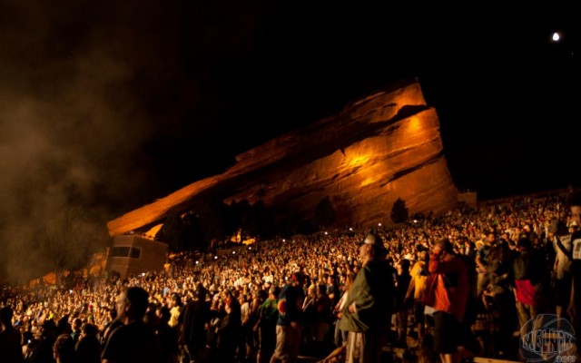 The Disco Biscuits – June 3rd – Red Rocks Amphitheatre After three rowdy nights at The Ogden Theatre, anticipation levels were high to see if The Disco Biscuits could finally deliver a Red Rocks performance for the ages. While they have had some memorable moments, the band had yet to play the front-to-back classic on The Rocks. With how well the band had been playing of late, and with how unbelievably good the previous three nights were, fans were confident this was their year and, to their delight, that confidence was rewarded with easily the best show the band had played at Red Rocks to date.