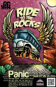 Ride to the Rocks Panic 2013