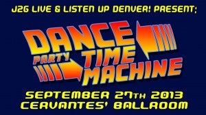 Dance Party Time Machine Title Screen
