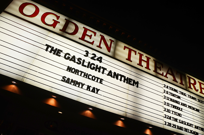 The Gaslight Anthem – March 24th – Ogden Theatre